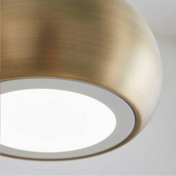 Brass Teardrop Pendant Light, Gold Metal - Barker & Stonehouse - thumbnail 3
