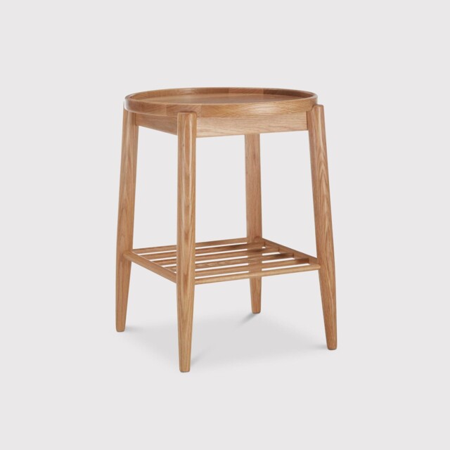 Ercol Winslow Side Table, Round, Neutral Oak - Barker & Stonehouse - image 1