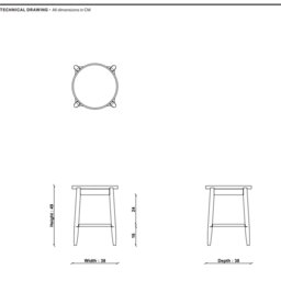 Ercol Winslow Side Table, Round, Neutral Oak - Barker & Stonehouse - thumbnail 4