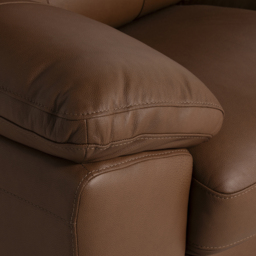 Holborn 2 Seater Static Sofa, Brown Leather - Barker & Stonehouse - thumbnail 4