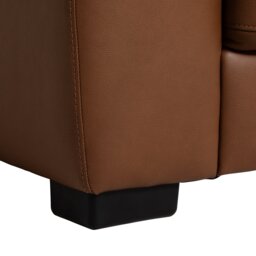 Holborn 2 Seater Static Sofa, Brown Leather - Barker & Stonehouse - thumbnail 5