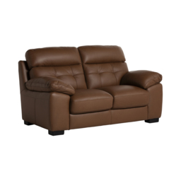 Holborn 2 Seater Static Sofa, Brown Leather - Barker & Stonehouse - thumbnail 3