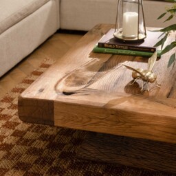 Lomond Coffee Table 110x110x34cm, Brown Oak - Barker & Stonehouse - thumbnail 6