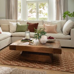 Lomond Coffee Table 110x110x34cm, Brown Oak - Barker & Stonehouse - thumbnail 2