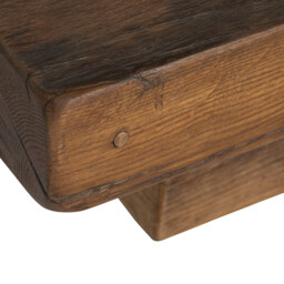 Lomond Coffee Table 110x110x34cm, Brown Oak - Barker & Stonehouse - thumbnail 5