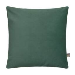 Green Faux Suede Cushion, Square Polyester - Barker & Stonehouse
