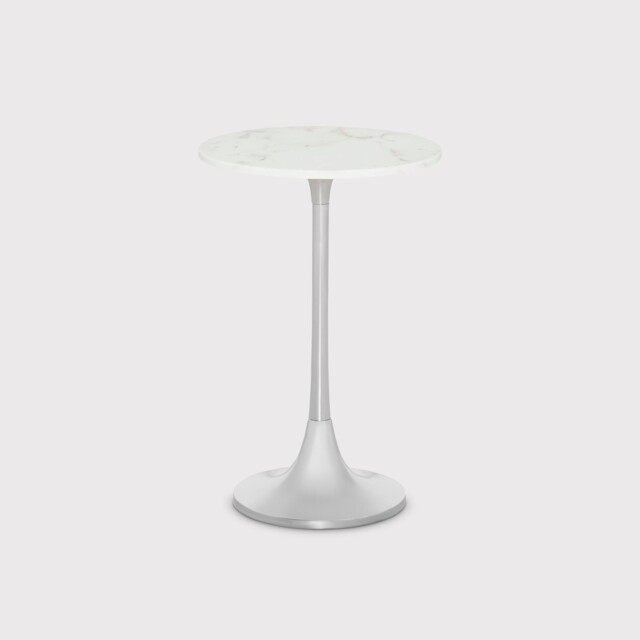 White Marble Side Table - Barker & Stonehouse - image 1