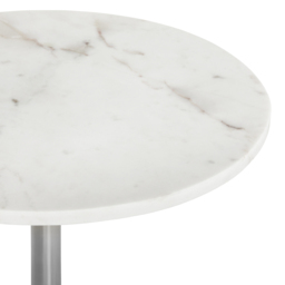 White Marble Side Table - Barker & Stonehouse - thumbnail 2