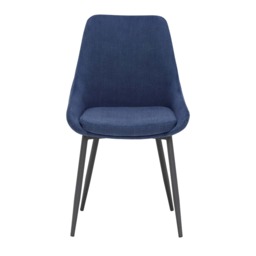 Emmett Dining Chair, Blue Fabric - Barker & Stonehouse - thumbnail 5
