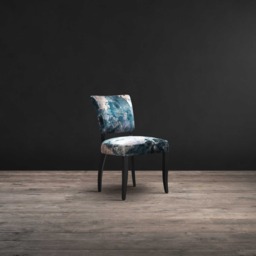 Timothy Oulton Mimi Dining Chair, Blue Velvet - Barker & Stonehouse - thumbnail 3