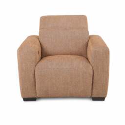 Winston Power Recliner Sofa, Orange Fabric - Barker & Stonehouse - thumbnail 3