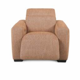 Winston Power Recliner Sofa, Orange Fabric - Barker & Stonehouse - thumbnail 4