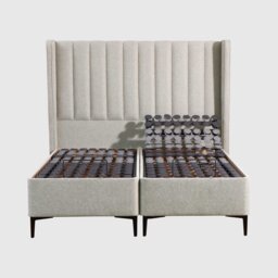 Tempur Suffolk King Slim Disc Adj Divan Bed, Neutral Fabric - Barker & Stonehouse - thumbnail 2