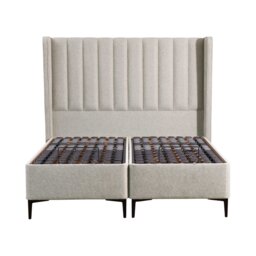 Tempur Suffolk King Slim Disc Adj Divan Bed, Neutral Fabric - Barker & Stonehouse - thumbnail 4