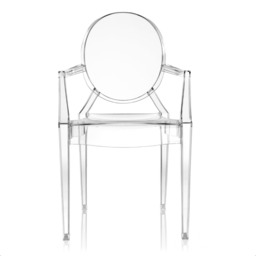 Kartell Louis Ghost Armchair, Neutral Plastic - Barker & Stonehouse - thumbnail 3
