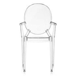 Kartell Louis Ghost Armchair, Neutral Plastic - Barker & Stonehouse - thumbnail 5