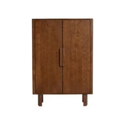 Zerina Highboard & Bar 100x43x415cm Display Cabinet, Acacia Wood - Barker & Stonehouse - thumbnail 3