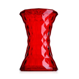 Kartell Stone Stool, Red Plastic - Barker & Stonehouse - thumbnail 2