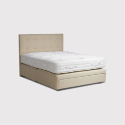 Enchanted House Appledore 150X200Cm Luxury Sprung Divan King Bed, Neutral Wood - Barker & Stonehouse
