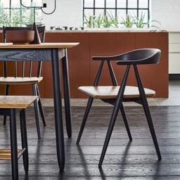 Ercol Como Armchair, Black Wood - Barker & Stonehouse - thumbnail 3