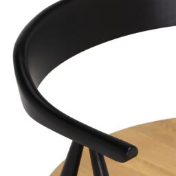 Ercol Como Armchair, Black Wood - Barker & Stonehouse - thumbnail 6