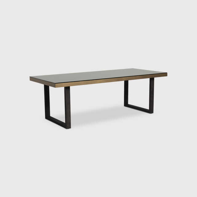 Nerina 230Cm Dining Table, Black Oak - Barker & Stonehouse - image 1