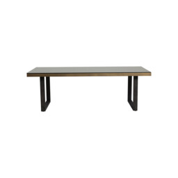 Nerina 230cm Dining Table, Black Oak - Barker & Stonehouse - thumbnail 2