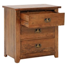 New Frontier 3 Drawer Chest, Mango Wood - Barker & Stonehouse - thumbnail 3