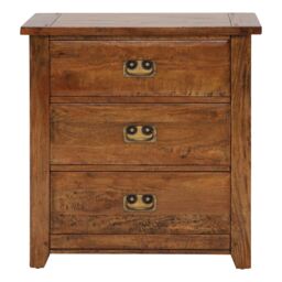 New Frontier 3 Drawer Chest, Mango Wood - Barker & Stonehouse - thumbnail 2