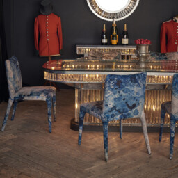 Timothy Oulton Fibi Dining Chair Velvet - Barker & Stonehouse - thumbnail 2
