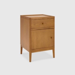Ercol Salina Bedside Cabinet, Neutral Wood - Barker & Stonehouse - thumbnail 1