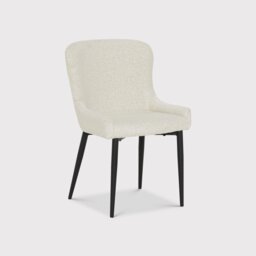Timmins Dining Chair, Neutral Boucle - Barker & Stonehouse - thumbnail 2
