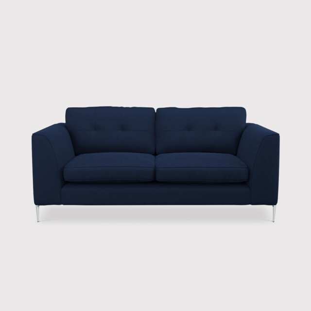 Conza Large Sofa, Navy Fabric - Barker & Stonehouse