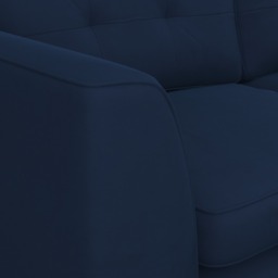 Conza Large Sofa, Navy Fabric - Barker & Stonehouse - thumbnail 3