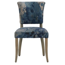 Timothy Oulton Mimi Dining Chair, Blue Velvet - Barker & Stonehouse - thumbnail 4
