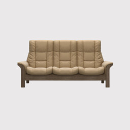 Stressless Windsor 3 Seater Recliner Sofa, Neutral Leather - Barker & Stonehouse