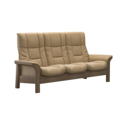 Stressless Windsor 3 Seater Recliner Sofa, Neutral Leather - Barker & Stonehouse - thumbnail 2