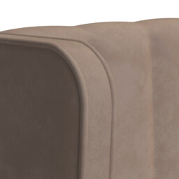 Tempur Suffolk King Slim Disc Static Divan Bed, Neutral Velvet - Barker & Stonehouse - thumbnail 3