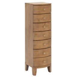 Lewes 7 Drawer Tallboy Dresser, Wood - Barker & Stonehouse - thumbnail 5