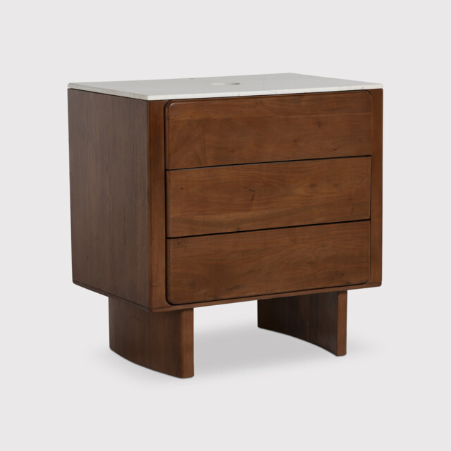Zerina Vanity Table 82X57X64Cm, Brown - Barker & Stonehouse - image 1