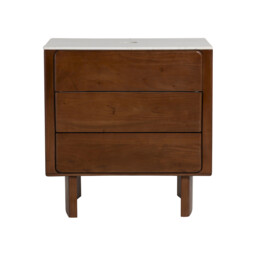 Zerina Vanity Table 82X57X64Cm, Brown - Barker & Stonehouse - thumbnail 3