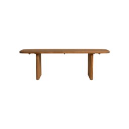 Salta Garden Dining Table 240x100cm, Wooden, Neutral - Barker & Stonehouse - thumbnail 3