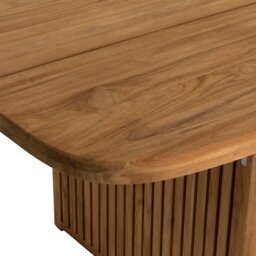 Salta Garden Dining Table 240x100cm, Wooden, Neutral - Barker & Stonehouse - thumbnail 4
