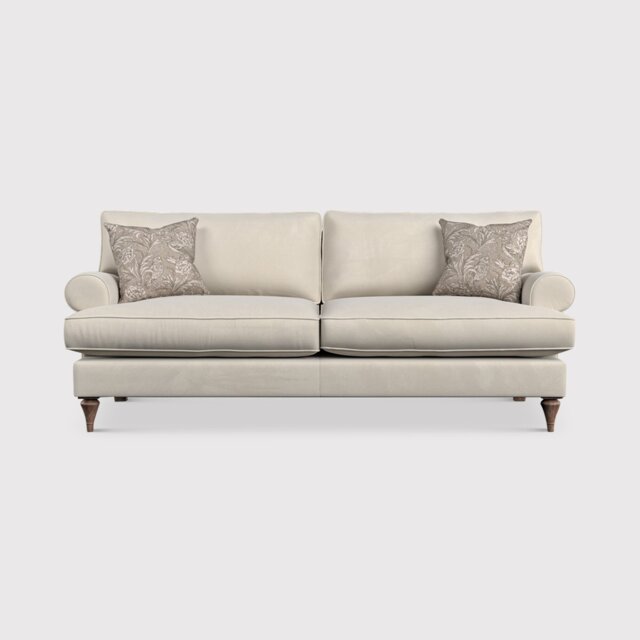 English Heritage Finch Medium Sofa Standard Back, Neutral Fabric - Barker & Stonehouse - image 1