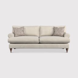 English Heritage Finch Medium Sofa Standard Back, Neutral Fabric - Barker & Stonehouse