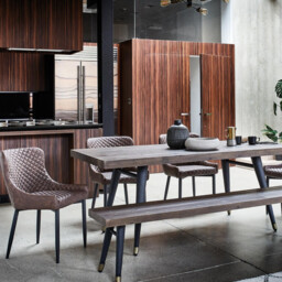 Rivington Dining Chair, Brown - Barker & Stonehouse - thumbnail 3