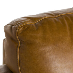 Ledbury 3 Seater Sofa, Brown Leather - Barker & Stonehouse - thumbnail 4