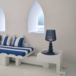 Kartell Mini Kabuki Table Lamp 30x70 Light Blue - Barker & Stonehouse - thumbnail 5