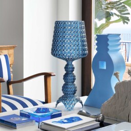 Kartell Mini Kabuki Table Lamp 30x70 Light Blue - Barker & Stonehouse - thumbnail 2