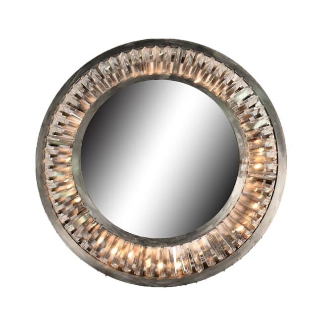Timothy Oulton Rex Mirror Round, Round Metal - Barker & Stonehouse - image 1